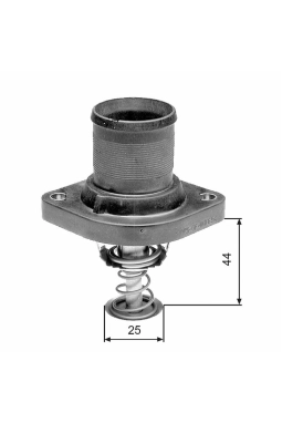 GATES TH24989G1 | Termostat 89°C 00-307-406-C3-C4 2.0 16V