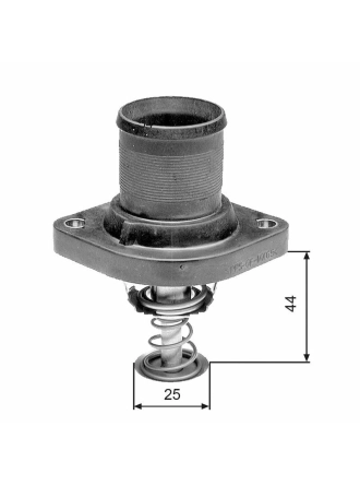GATES TH24989G1 | Termostat 89°C 00-307-406-C3-C4 2.0 16V