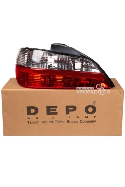 DEPO 550-1919L-LDUE | Peugeot 406 1996-1999 Sol Stop Lambası