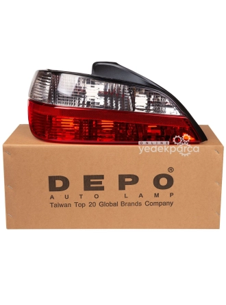 DEPO 550-1919L-LDUE | Peugeot 406 1996-1999 Sol Stop Lambası