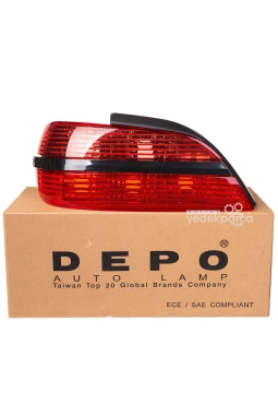DEPO 550-1930L-UE | Peugeot 406 1996-2004 Sol Stop Lambası