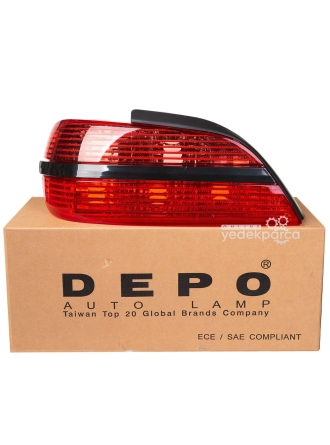 DEPO 550-1930L-UE | Peugeot 406 1996-2004 Sol Stop Lambası