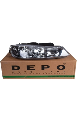 DEPO 550-1123R-LDEM | Peugeot 406 1996-2004 Ön Sağ Far