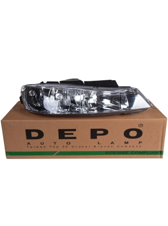 DEPO 550-1123R-LDEM | Peugeot 406 1996-2004 Ön Sağ Far