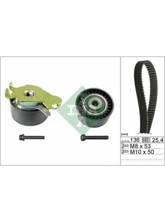 INA 530023610 | Triger Gergi Seti (Peugeot 306 406 1.8 16V 97-02 / Citroen Xantia Xsara Zx 1.8I 16V 96-03)