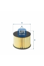 UFI 26.022.00 | Mazot Filtresi 05-307-308-407-607-C4-C5-Expert-Scd-Jmp-S40 2.0 HDI 120-140Hp