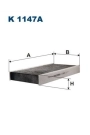 FILTRON K1147A | Polen Filtresi 04-407-C5-C6 + Ca