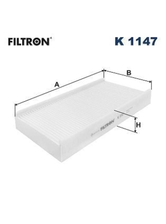 FILTRON K1147 | Kabin Filtresi (Citroen C5 1.6 HDI 2.0 HDI 04-/ Peugeot 407 1.6 HDI 2.0 HDI 05 -)
