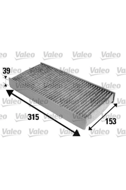 VALEO 698884 | Kabin Filtresi (Peugeot 407 / Citroen C5 04)