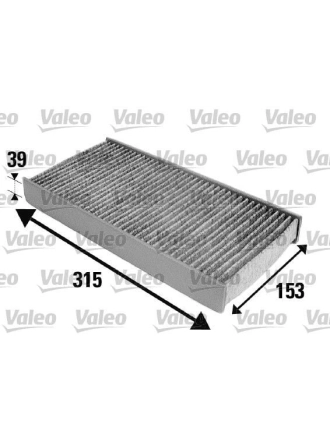 VALEO 698884 | Kabin Filtresi (Peugeot 407 / Citroen C5 04)