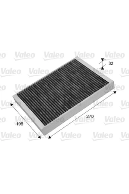 VALEO 715635 | Kabin Filtresi (Peugeot 407)