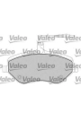 VALEO 670663 | Peugeot 407 2.2i 16V 2005-2011 Ön Fren Balatası