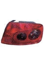 DEPO 550-1937L-UE | Peugeot 407 2005-2011 Sol Stop Lambası Yan Sanayi