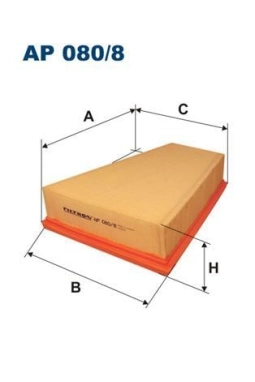 FILTRON AP080-8 | Hava Filtresi Partner-Brl 2.0Hdi 90Hp
