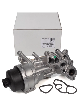 PSA V864374580 | Peugeot 508 1.6 Benzinli Yağ Soğutucu Komple Orijinal