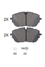 BOSCH 0986494946 | Peugeot 508 2018-2021 1.6 Thp Ön Fren Balata