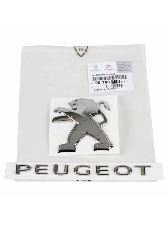 PSA 96788716DX | Peugeot 2008 2013-2019 Bagaj Kapak Amblemi Orijinal