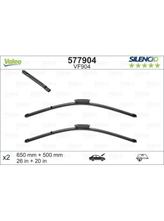 VALEO 577904 | Silgi Süpürgesi Tk 65 + 50Cm 16-Pt.Expert-Jumpy
