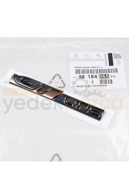 PSA 98185048FU | Peugeot 3008 P84E Sağ Çamurluk Gtline Yazı Orijinal