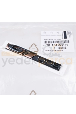 PSA 98185061FU | Peugeot 3008 P84E Sol Çamurluk Gtline Yazı Orijinal