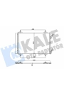 KALE 377900 | Klima Radyatörü (Kondenser) 05-307-308-3008-5008-C4-Brl