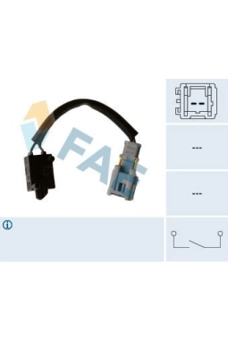 FAE 24907 | Debriyaj Pedal Müşürü 05-Pt.207-307-308-407-1007-C2-C3-C4-C5-Prt-Brl Gri