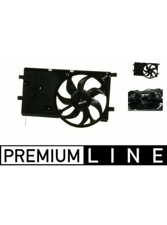 MAHLE CFF180000P | Fan Motoru + Davlumbaz 08-Fiorino 1.3Mjt