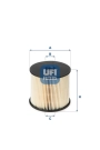 UFI 26.003.00 | Mazot Filtresi 98-Partner-Berlingo-307-C5-Exp-Scd-Jumpy 2.0Hdi-2.2Hdi