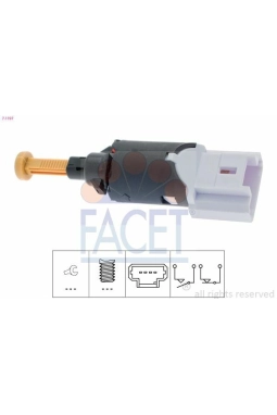 FACET 7.1197 | Fren Stop Müşürü C2 C3 C3 Plurıel C5 Xsara II 206 307 607 206 + T3e Plus Berlingo II Partner II