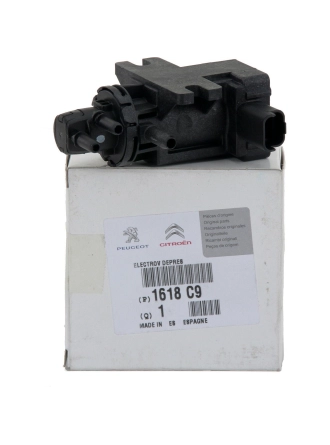PSA 1618.C9 | Peugeot Partner 2003-2019 1.6 Hdi Turbo Selenoid Elektrovana Valfi Siyah Renk