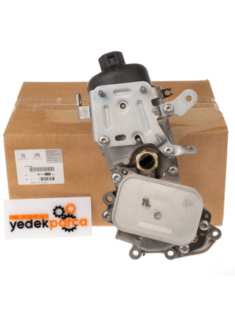 PSA 9801622280 | Peugeot Partner Tepee 1.6 Bluehdi Euro6 Yağ Soğutucu Orijinal