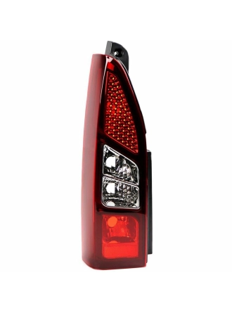 DEPO 552-1943L-UE | Peugeot Partner Tepee Sol Stop Lambası Makyajlı Kasa (Koyu Tip)