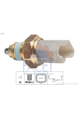 FACET 7.6218 | Geri Vites Müşürü Fiat Scudo 1.6D Corolla 2000 > Berlingo P301 C Elysee P208 P308 P3008 P5008 P508 Partner Tepe Berlingo III C3 C4 C5 C2 C3 C4 Rcz Ds3 Ds4 1.8 / 1.6 HDI / 1,9D / 2,0Hdı