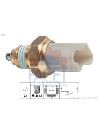 FACET 7.6218 | Geri Vites Müşürü Fiat Scudo 1.6D Corolla 2000 > Berlingo P301 C Elysee P208 P308 P3008 P5008 P508 Partner Tepe Berlingo III C3 C4 C5 C2 C3 C4 Rcz Ds3 Ds4 1.8 / 1.6 HDI / 1,9D / 2,0Hdı