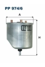 FILTRON PP974-6 | Mazot Filtresi 10-207-208-301-308-508-5008-C3-C4-C5-Prt-Brl 1.6Hdi