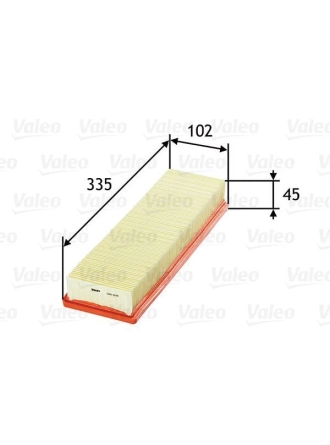 VALEO 585078 | Hava Filtresi (Peugeot Partner-Berlingo 96-P207 06-/ Citroen C2-C3 03-1.1-1.4-1.4I)