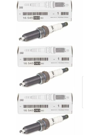PSA 1654509380 | Citroen C-Elyse 1.2 Vti Ateşleme Buji Takımı 3 Adet Orijinal