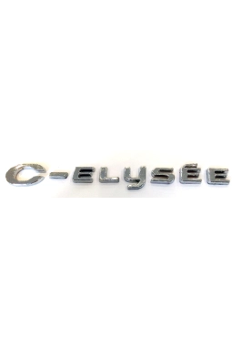 İTHAL 9678485180 | Citroen C-Elyse 2012-2020 Bagaj C3 Yazısı Yansanayi