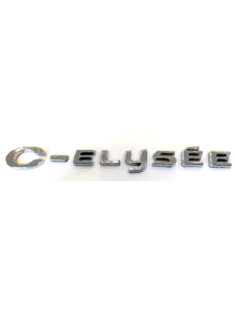 İTHAL 9678485180 | Citroen C-Elyse 2012-2020 Bagaj C3 Yazısı Yansanayi