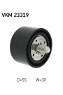 SKF VKM23319 | Eksantrik Gergi Avare Rulmanı Partner Rifter 208 2008 301 308 3008 508 Expert Combo E Crossland X)