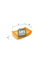 UFI 30.603.00 | Hava Filtresi 16-Ch-R 1.8Hybrit