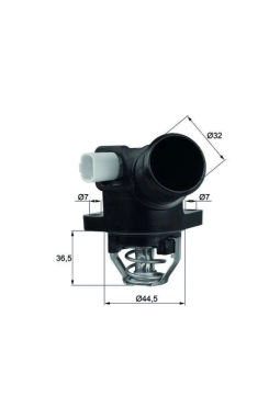 MAHLE TM32103 | Termostat 103°C 06-207-1007-C2-C3-206 + 1.4İ