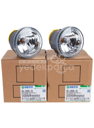 DEPO 552-2004N-UE | Citroen C2 2003-2006 Sis Farı Takımı 2 Adet