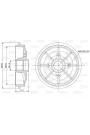 VALEO 237016 | Kampana 02-C2-C3-1007 12-Pt.208