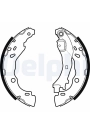 DELPHI LS1975 | Arka Fren Balatası Pabuclu C2 C3 C3 II C3 Plurıel 1,1 / 1.2 / 1.4 HDI 03 -