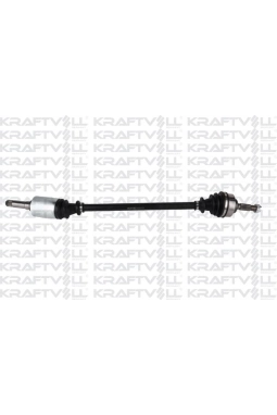 KRAFTVOLL 01010324 | Aks Sağ Komple C2 Vts C3 C3 II C2 (Dıs Freze 21 Ic Freze 22 Boy:841mm) Tu3jp Tu3a (1.4 8V) 1.4 16V / 1.6 16V