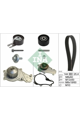 INA 530023930 | Triger Tk + Devirdaim 206-207-307-Bpp-Nmo-Fıe-Ma.2 1.4Hdi 68Hp