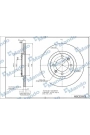 MANDO MBC030008 | Disk On (Ad) 02-C2-C3 1.4İ-HDI | 2 Adet