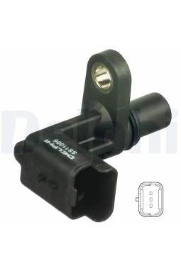 DELPHI SS11006 | Eksantrik Sensörü 07-207-208-308-508-3008-5008-C3-C4 1.4-1.6 16V