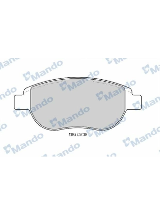 MANDO MBF015159 | Fren Balata Ön 01-Pt.307-207 1.6-2.0